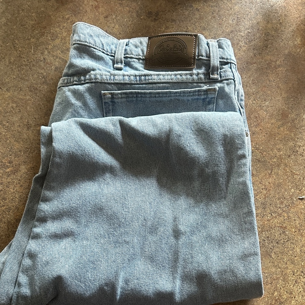 Cabela's Relaxed Fit Light Blue Jeans